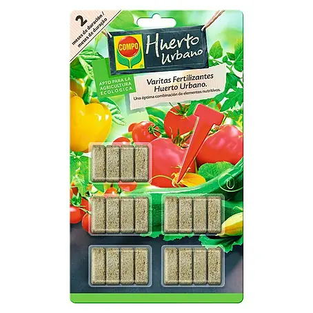 Compo  Barritas fertilizantes Huerto Urbano