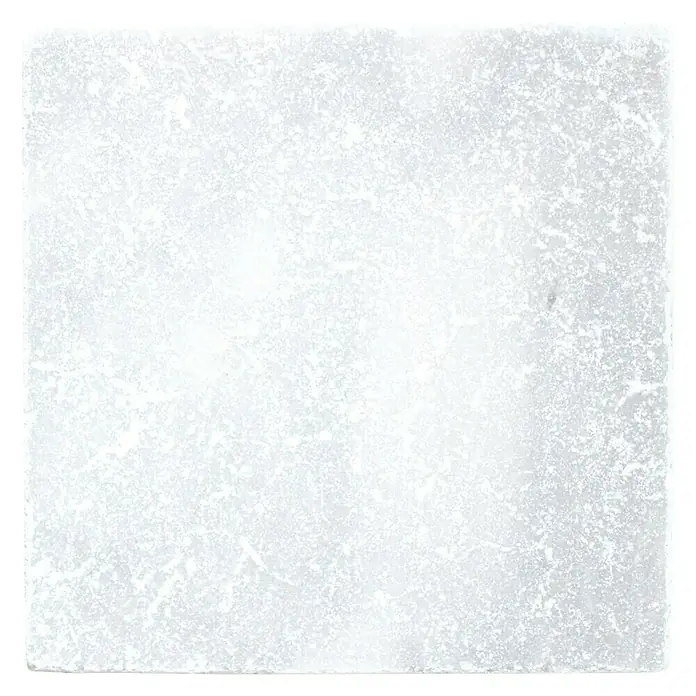 Antikmarmor Ibiza White - 30,5 x 30,5 cm, Weiß, Matt - Ansicht von oben