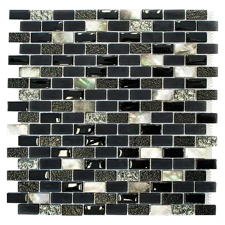 Mosaikfliese Brick Crystal Mix XCM B03S