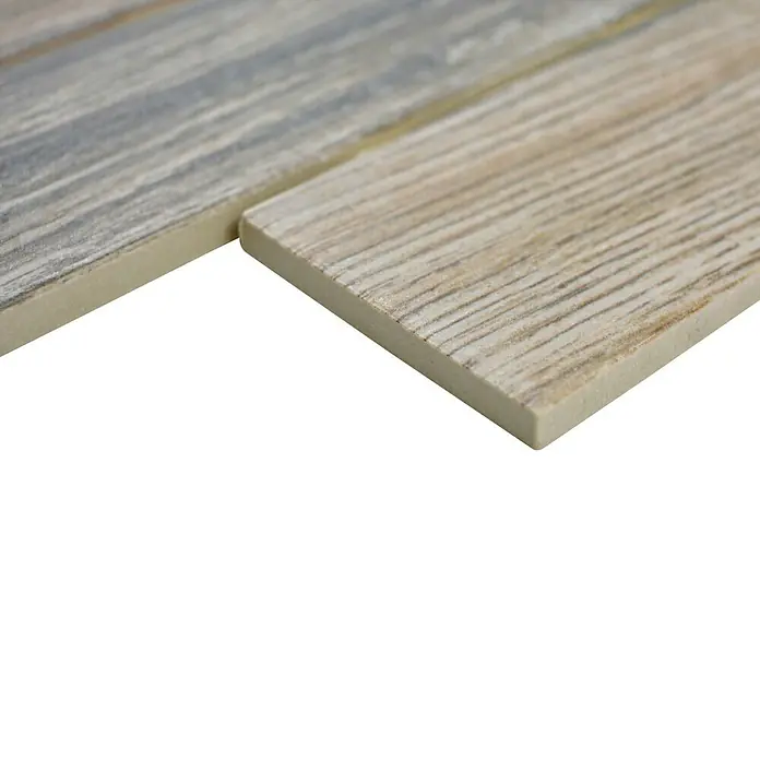 Mosaikfliese Brick Oak Mink CDJ 09BR - 25,2 x 36,7 cm, Dunkelbraun, Matt - Detailaufnahme