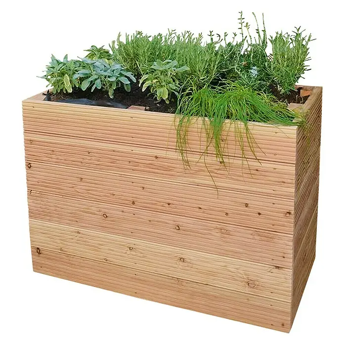 Visoka gredica - 102 x 57,5 x 72 cm, Uporabna površina: 0,58 m², Ariš