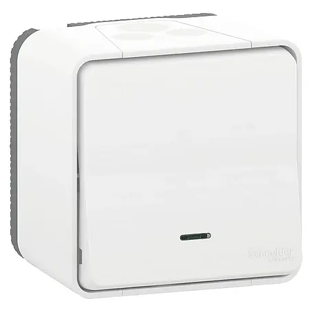 Schneider Electric  Pulsador con LED Mureva Styl