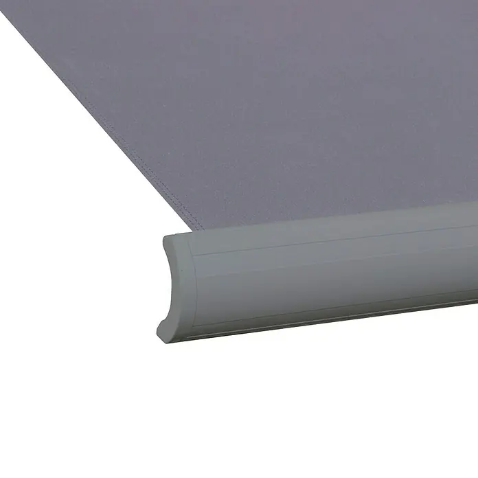SmartSun Toldo con motor Maxim de cofre completo - Gris, Color del armazón: Gris, Ancho: 5 m, Caída: 3,5 m