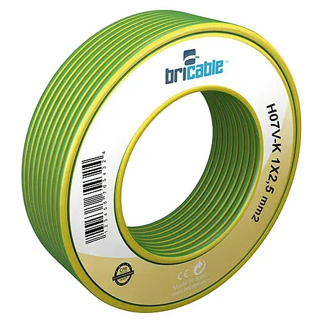 Bricable  Cable unipolar tierra