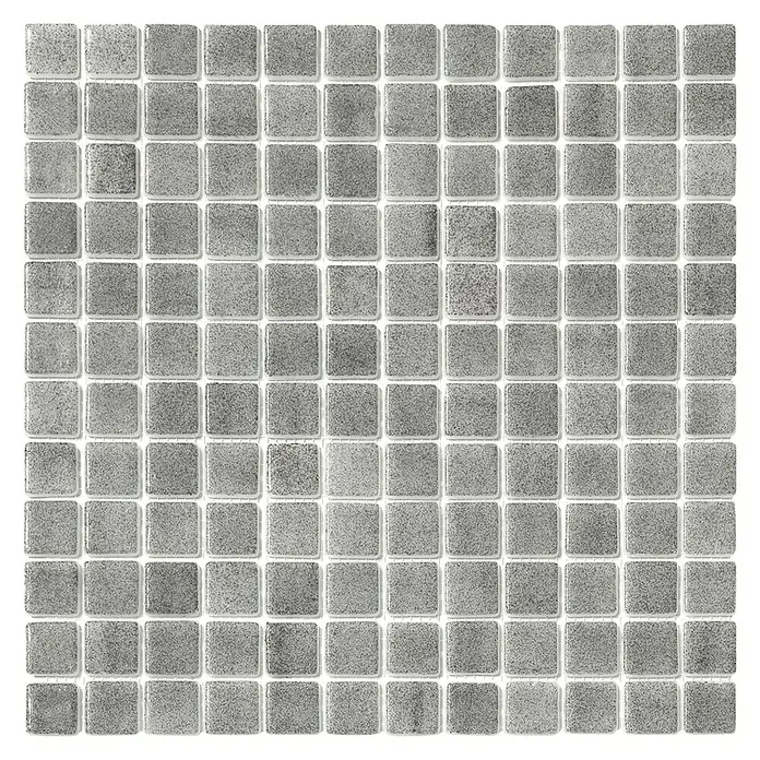 Palazzo Baldosa de mosaico Niebla - 31,6 x 31,6 cm, Gris