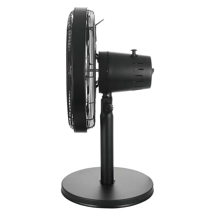 PR Klima Ventilador de sobremesa Belize - Negro, 30 cm, 35 W, 2.167 m³/h