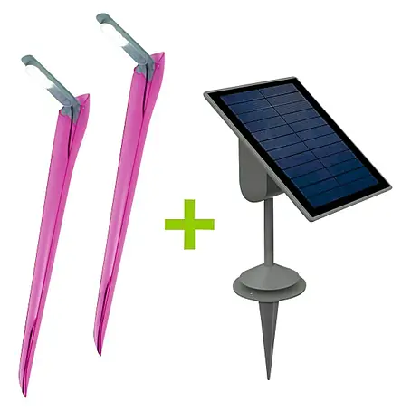 Lutec  Estaca solar 2 + panel solar Sun Connec