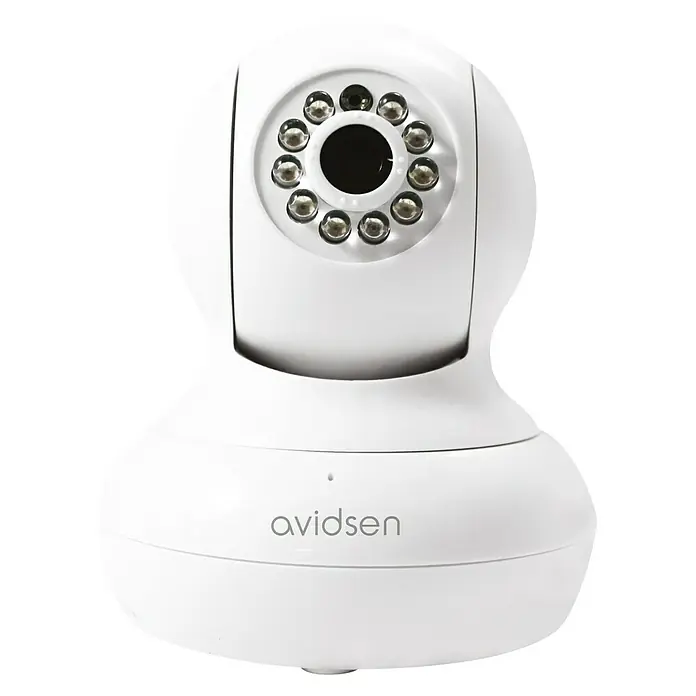 Avidsen Cámara de vigilancia 720P - Resolución: 1280 x 720 píxeles, Alcance de detección: 10 m (infrarrojo), Controlado por aplicación