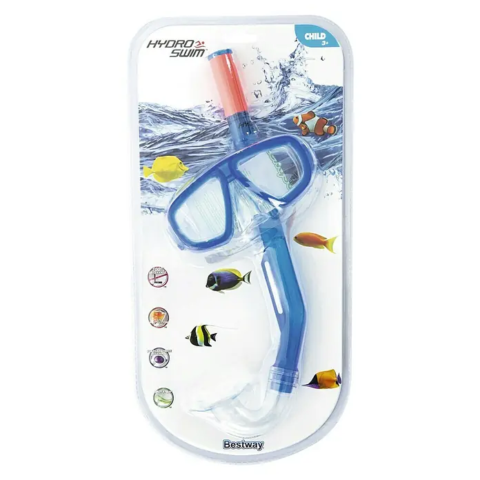Bestway Set de buceo Fundive - Policarbonato, Azul/Verde