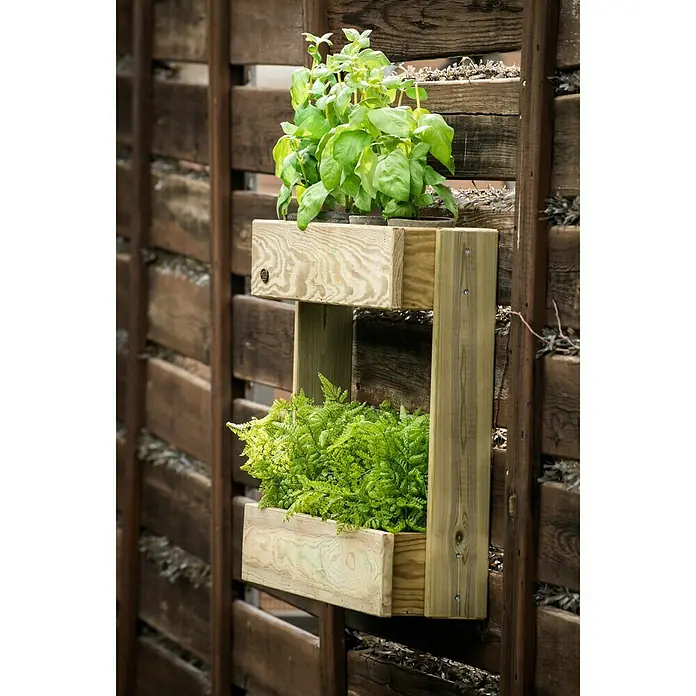 Huerto vertical pared - Madera, 14 l