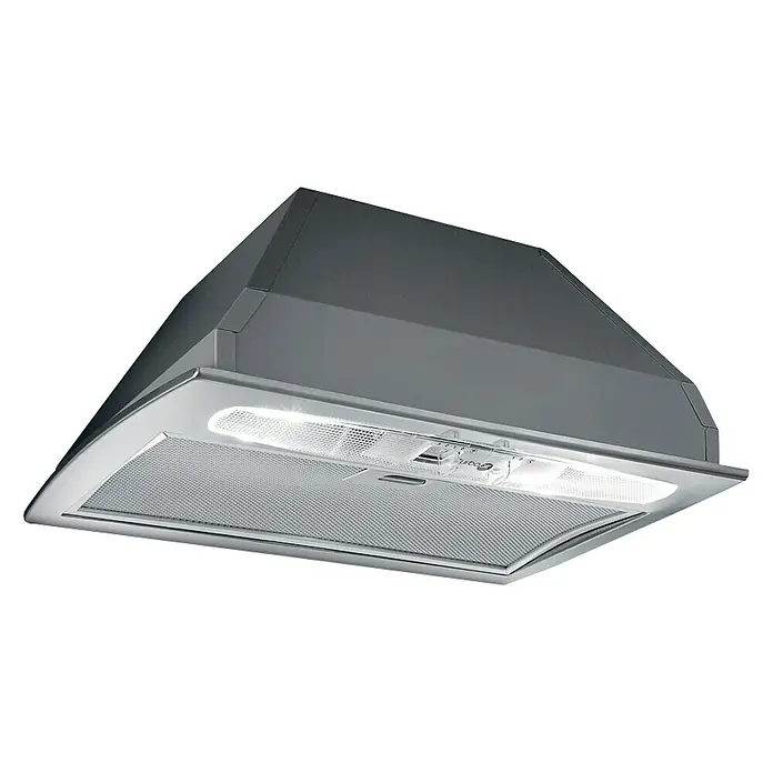 Turboair Campana integrable Aosta - Ancho: 52,5 cm, Potencia de aire máx.: 336 m³/h, Acero inoxidable