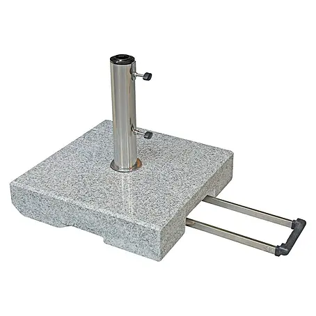 Doppler Active Granitschirmständer Trolley