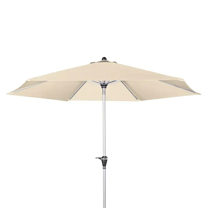 Doppler Active Kurbelschirm Auto Tilt - Natur, Durchmesser: 280 cm - Vorderansicht