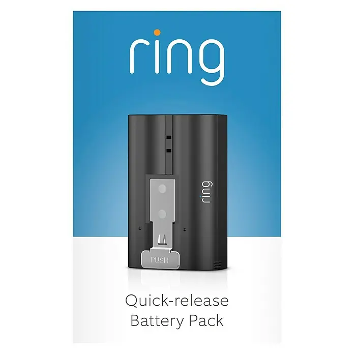 Ring Akkupack Quick Release Battery Pack - Für passende Ring Cams/Doorbell - Vorderansicht