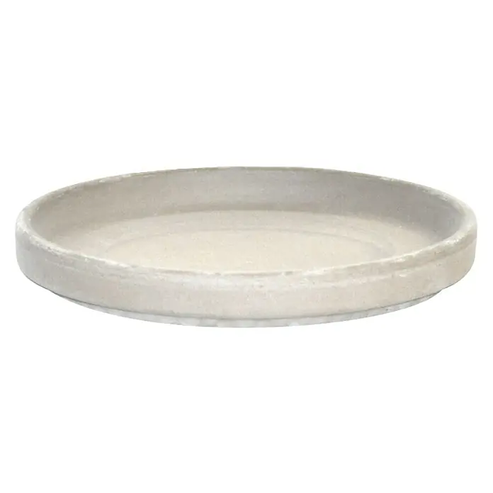 Blumentopf-Untersetzer - Außenmaß (Ø x H): 16 x 2,2 cm, Naturmaterialien, Granit - Vorderansicht