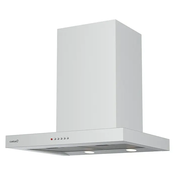 Cata Campana de pared S Plus X - Ancho: 60 cm, Potencia de aire máx.: 645 m³/h, Acero inoxidable