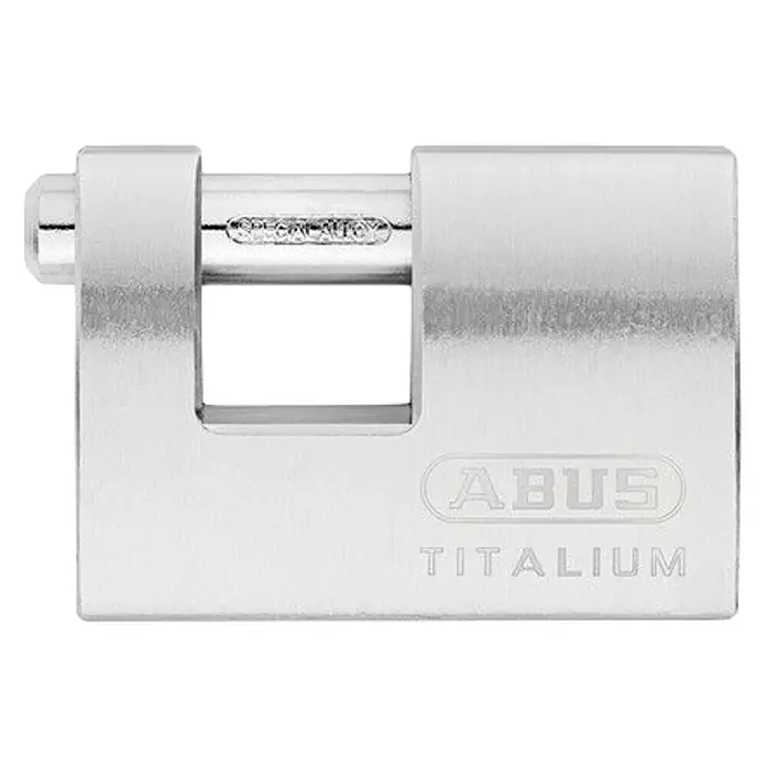 Abus Titalium Candado Monobloc 98TI/70 - An x Al: 70 x 50 mm, 1 ud., Aluminio
