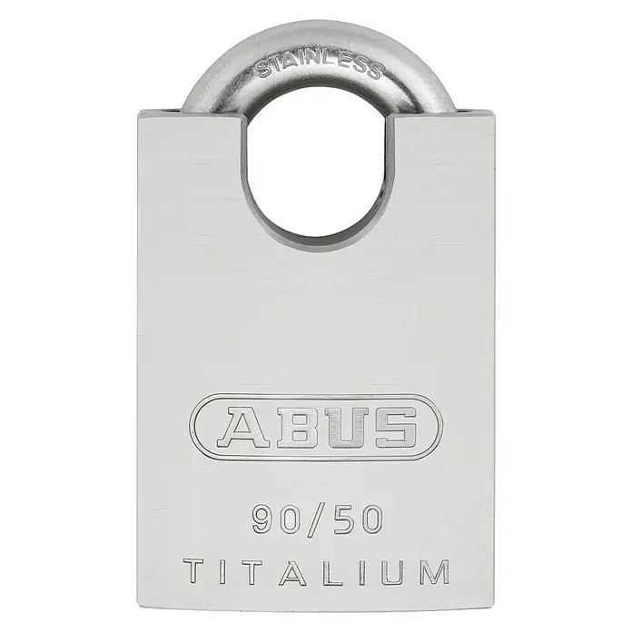 Abus Titalium Candado 96CSTI/50 - An x Al: 50 x 82 mm, 1 ud., Aluminio
