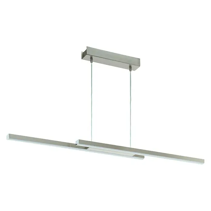 Eglo Connect LED-Pendelleuchte Fraioli-C - 34 W, L x B x H: 105,5 x 10 x 120 cm, Aluminium, RGBW - Vorderansicht