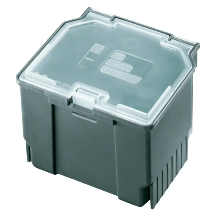 Bosch System Box Caja de almacenaje y transporte - L x An x Al: 10,5 x 12 x 8 cm