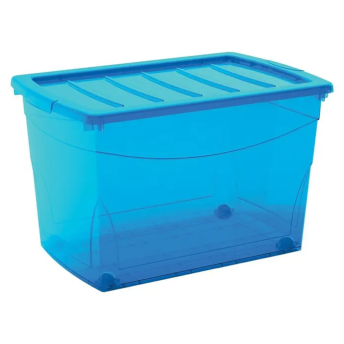 Keter Omnibox Kutija za pohranjivanje XL - D x Š x V: 58,5 x 36,5 x 39 cm, Plastika, Plave boje