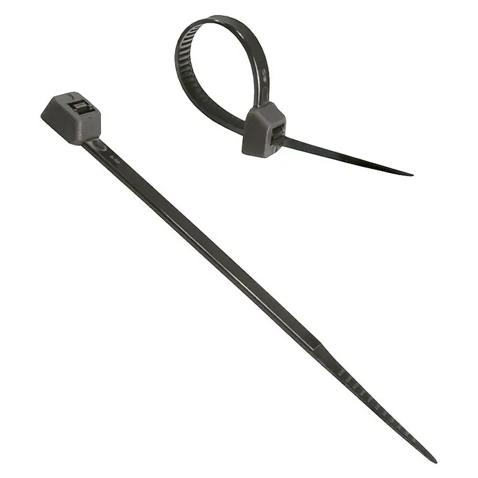Kabelbinder - Schwarz, L x B: 200 x 3,5 mm, 100 Stk.
