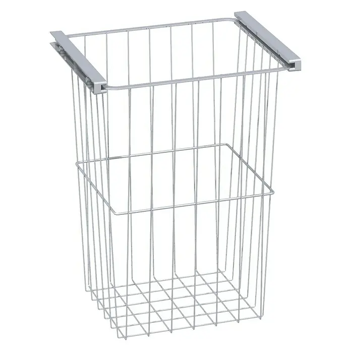 Scanbad Multo+ Wäschesammler - 45 x 34,2 x 30,9 cm, Grau, Passend für: Scanbad Multo+ Hochschränke