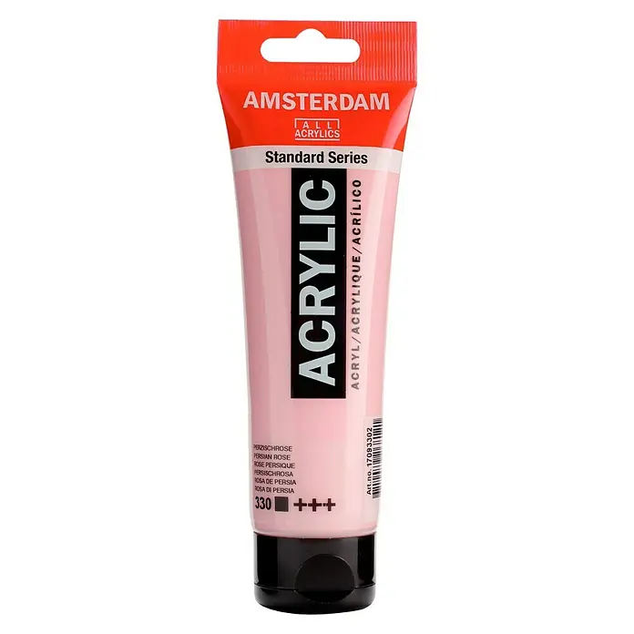Talens Amsterdam Pintura acrílica Standard - Rosa de Persia, 120 ml, Tubo