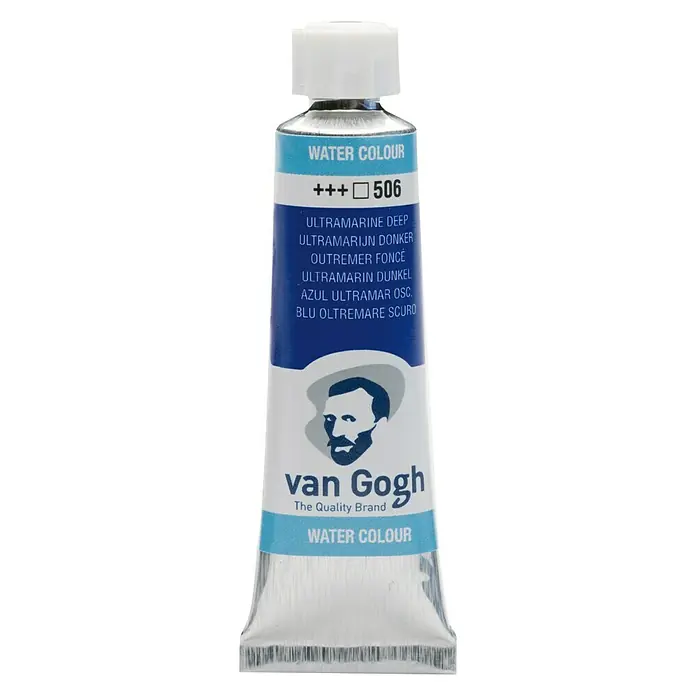 Talens Van Gogh Acuarela - Azul ultramar oscuro, 10 ml, Tubo