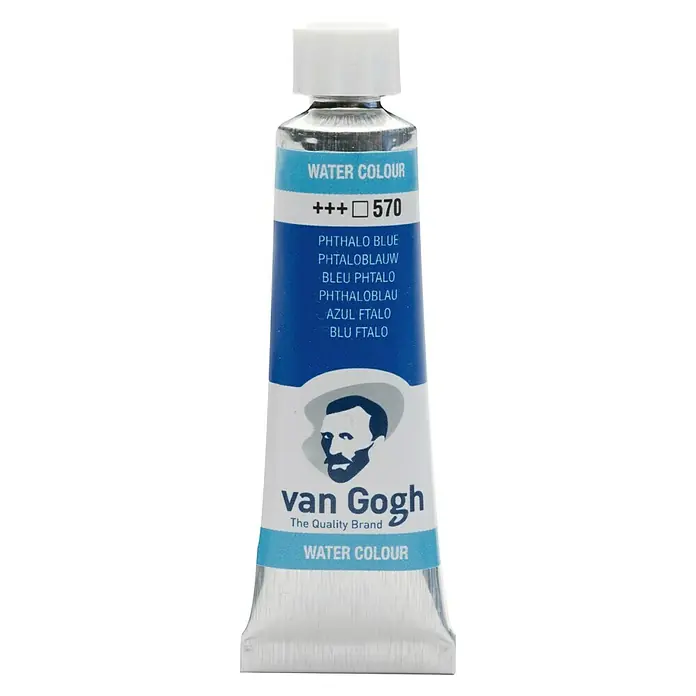 Talens Van Gogh Acuarela - Azul ftalo, 10 ml, Tubo