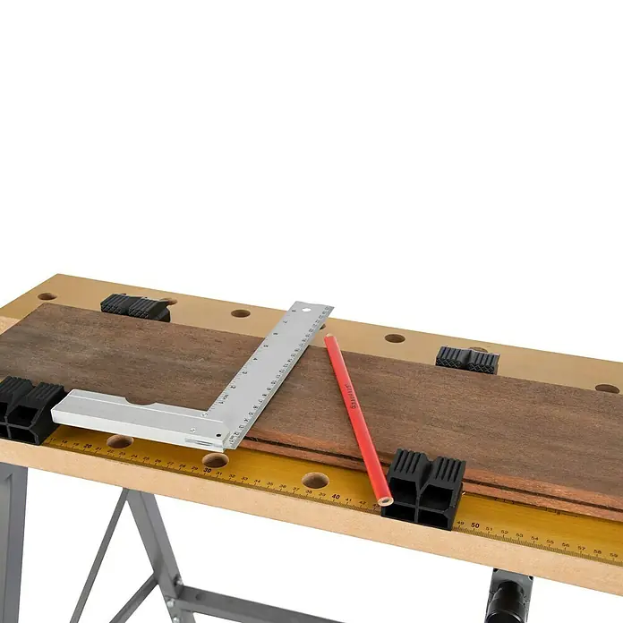 Werkbank - L x B x H: 60,5 cm x 63 cm x 76 mm, Traglast: 150 kg