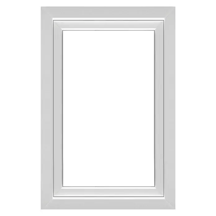 Solid Elements Kunststofffenster Q71 Supreme - B x H: 90 x 135 cm, Links, Weiß