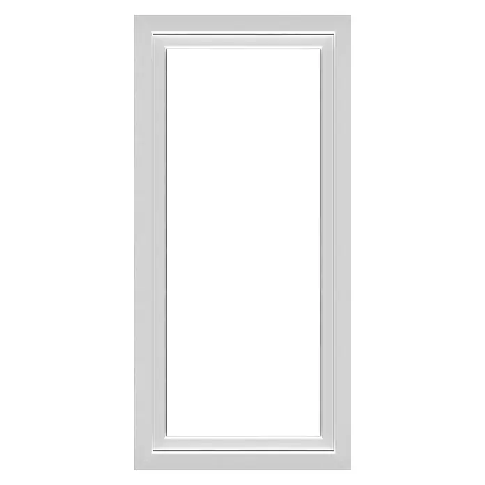 Solid Elements Kunststofffenster Q71 Supreme - B x H: 100 x 210 cm, Links, Weiß