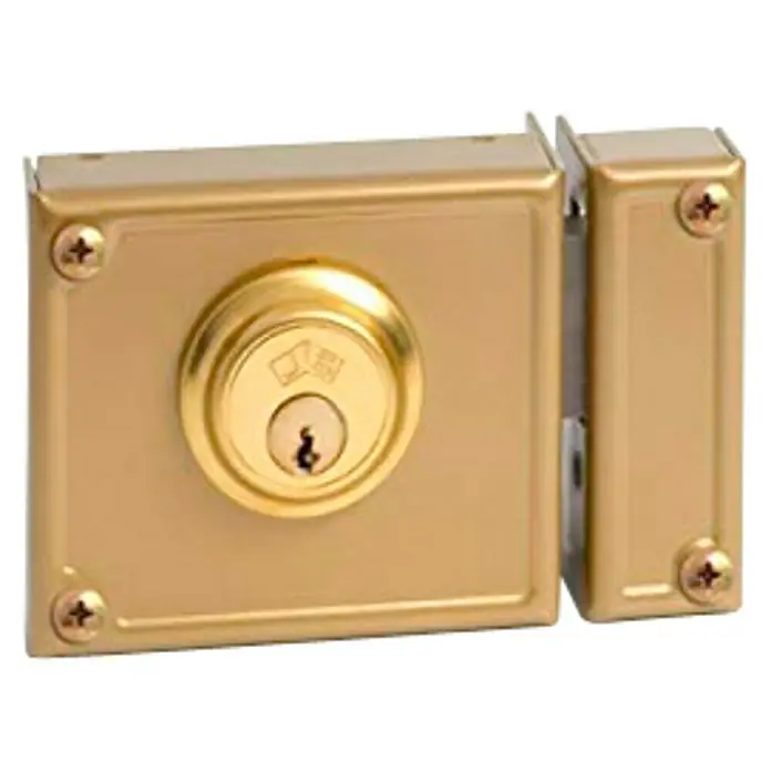 JiS Cerradura con cerrojo 11-10 - Tipo de cerradura: Cerradura de bombín, DIN-derecha, Puerta exterior