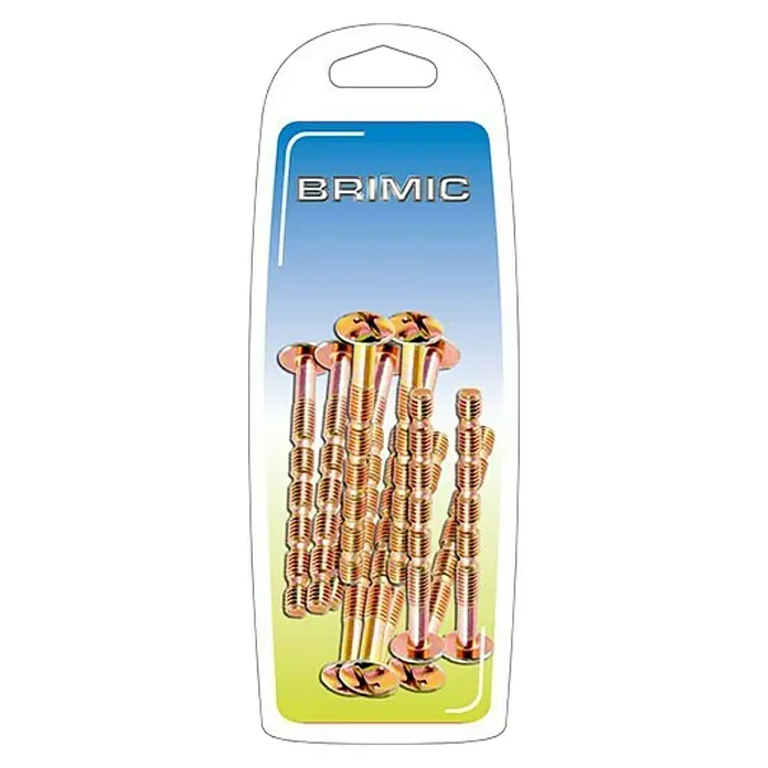 Micel Brimic Tornillo multicorte - Ø x L: 4 x 45 mm, Bicromatado, 12 uds.