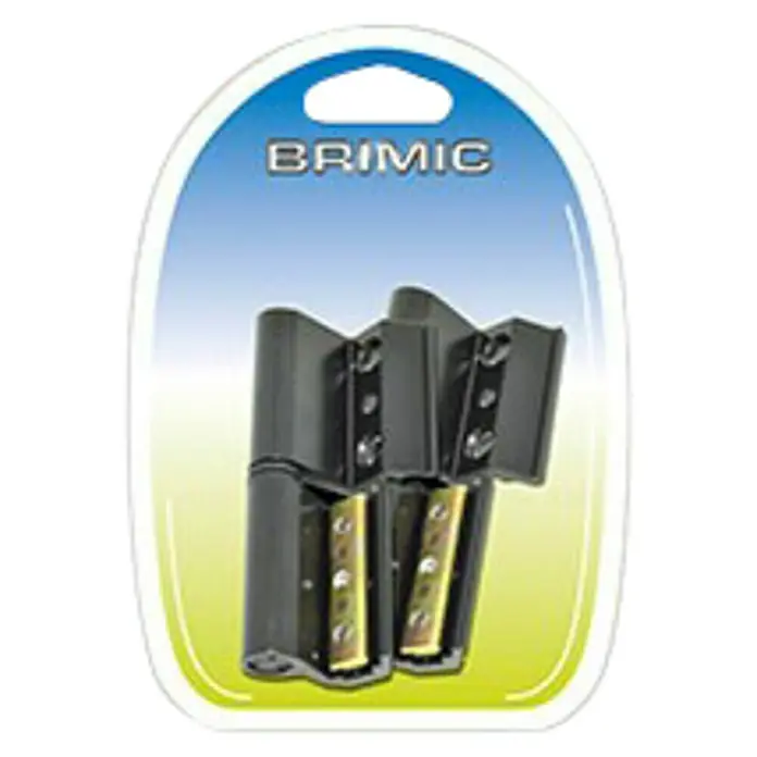 Micel Brimic Bisagra 6812 - L x An: 170 x 120 mm, Negro, DIN-Izquierda