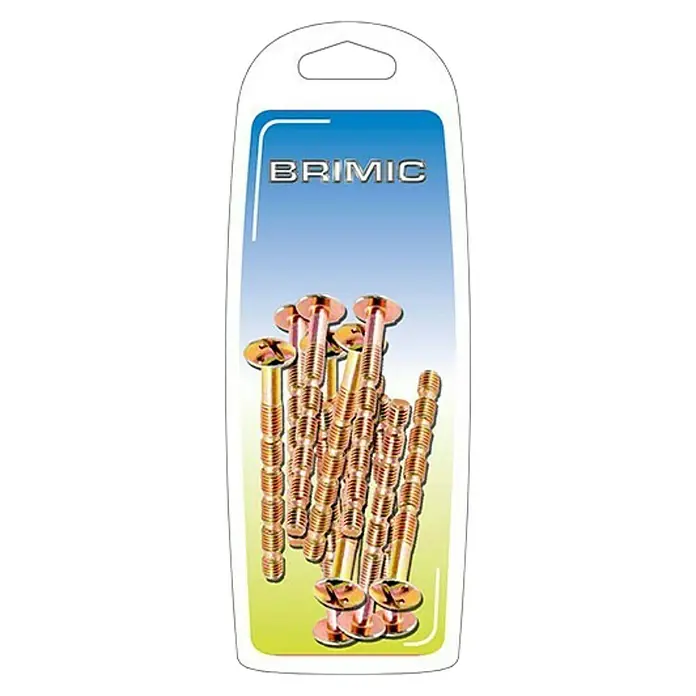 Micel Brimic Tornillo multicorte - Ø x L: 4 x 45 mm, Zincado, 12 uds.