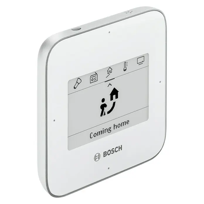 Bosch Smart Home Fernbedienung Twist - Weiß, Silber, 2,4 GHz, ZigBee 3.0 - Linke Seitenansicht