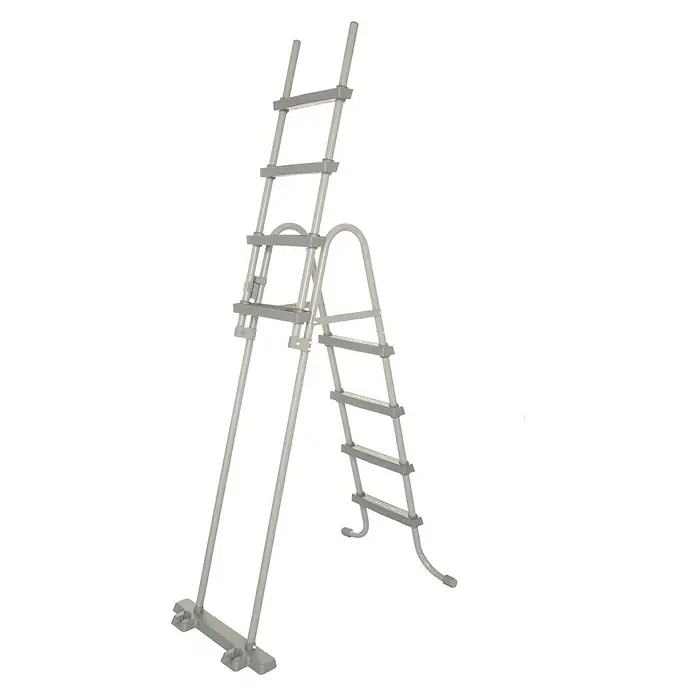 Bestway Frame-Pool-Set Power Steel - Ø x H: 488 x 122 cm, 19.480 l, Grau