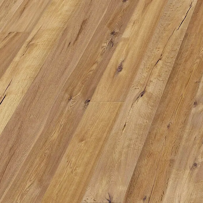 Fertigparkett Eiche Geneve - 1.860 x 189 x 15 mm, Landhausdiele - Ansicht von oben