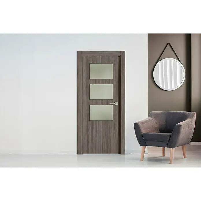 PortStylo Puerta acristalada vinílica Boston - 62,5 x 203 cm, Izquierda, Maciza aligerada, Vidriera