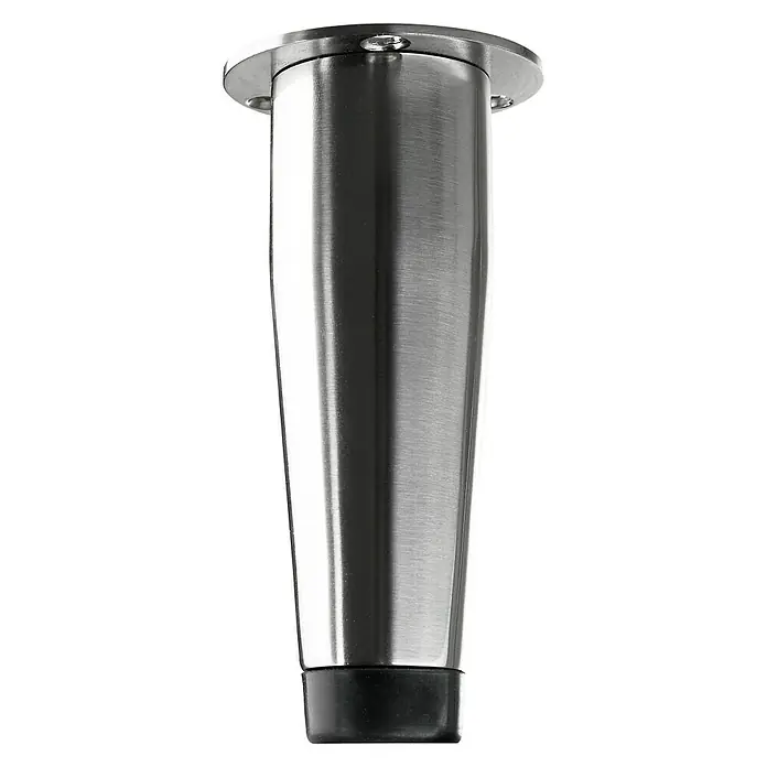 Hettich Möbelfuß Vitima - Ø x L: 32 x 100 mm, Traglast: 50 kg, Edelstahl - Vorderansicht
