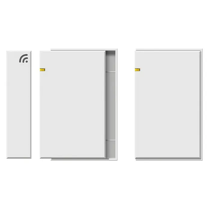 Schellenberg Fenster- & Türsensor - Reichweite ca.: 100 m (Freifeld), Funk - Vorderansicht