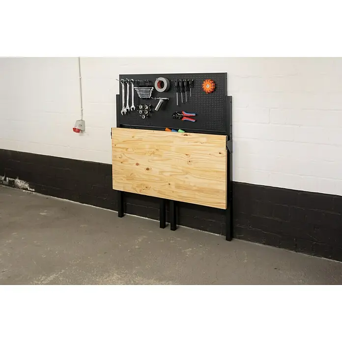 Werkbank - l x b x h: 64,5 x 120,5 x 140 cm