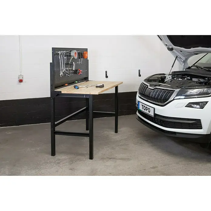 Werkbank - l x b x h: 64,5 x 120,5 x 140 cm - Toepassingsvoorbeeld