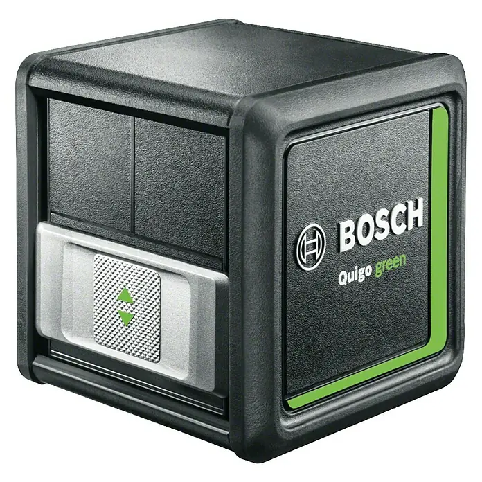Bosch Kreuzlinienlaser Quigo Green Beam - Max. Arbeitsbereich: 12 m - Linke Seitenansicht