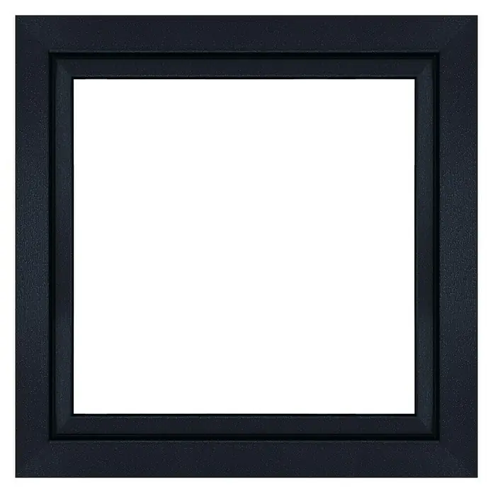 Solid Elements Kunststofffenster Q81 Excellence - B x H: 100 x 100 cm, DIN Anschlag: Rechts, Anthrazit