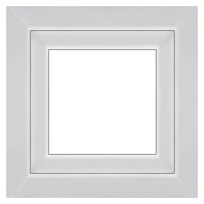 Solid Elements Kunststofffenster Q60 - B x H: 60 x 60 cm, DIN Anschlag: Rechts, Weiß