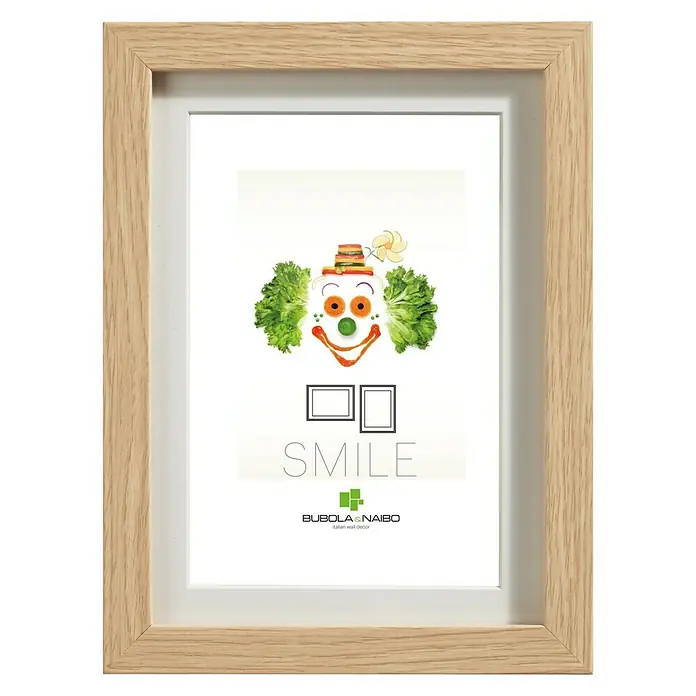 Marco de fotos Ennevi - Roble, 50 x 70 cm, Madera