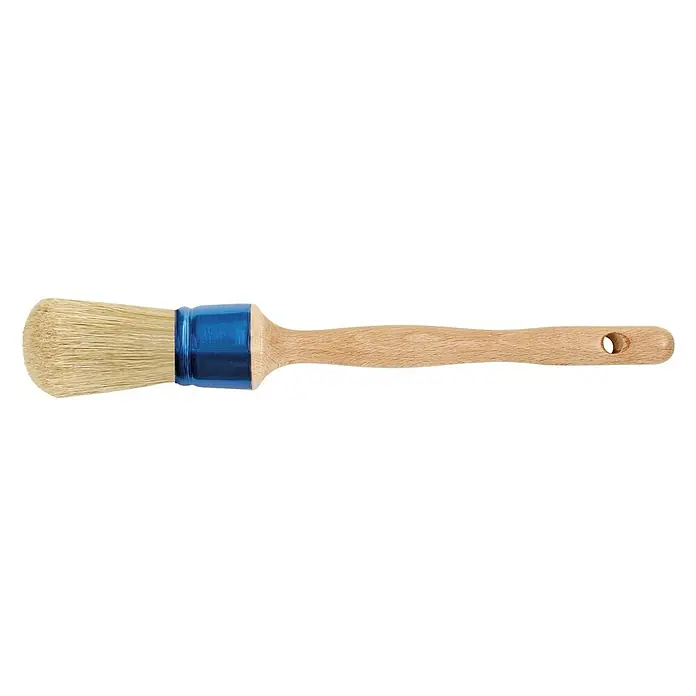 Brocha para albañilería Prensada pop Nº8 - Anchura cerdas: 27 mm, Tipo de cerdas: Mix de cerdas, Material empuñadura: Madera